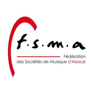 Logo de la fédérations des sociétés de musique d'Alsace
