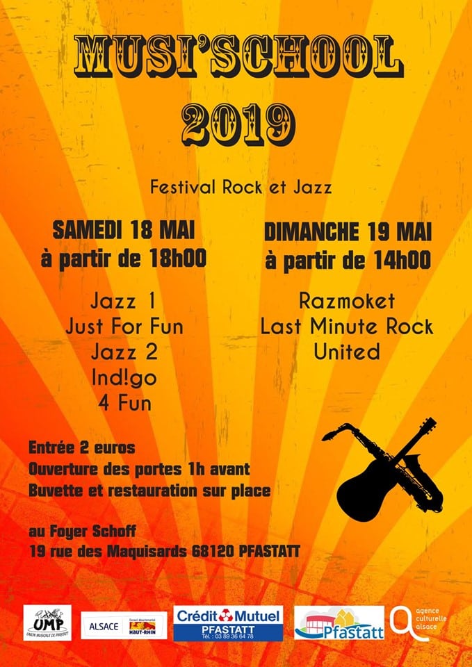 affiche du premier festival musischool en 2019